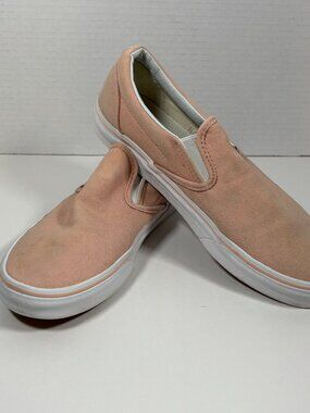 Vans Pink Slide On Shoes Size 8